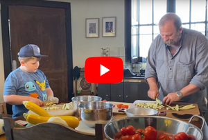 Arthur & Dorothy Help To Make A Summer Chutney Part 1