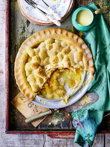 Grandma’s Apple Pie and Custard