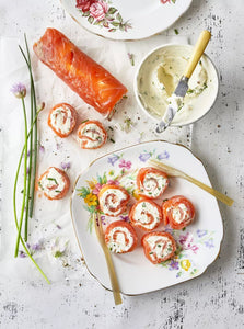 Smoked Trout and Cream Cheese Roulade