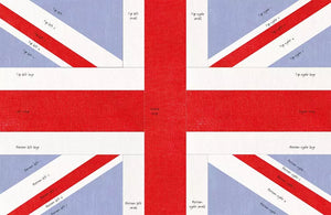 Union Flag Pattern How-To Make a Union Flag – The Chateau